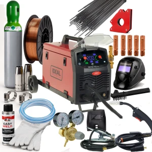 Spawarka IDEAL PRAKTIK MIG 200 SYNERGIA LED 200A ZESTAW 1
