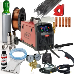 Spawarka IDEAL PRAKTIK MIG 200 SYNERGIA LED 200A ZESTAW 3