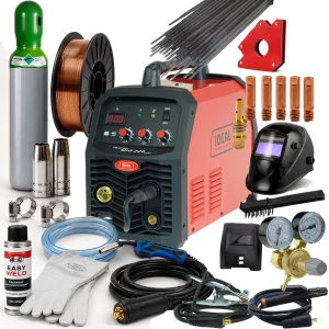 spawarka Migomat IDEAL TECNO MIG 220 MMA DIGITAL zestaw 1