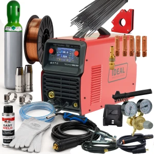 ideal 222 LCD MIG TIG MMA SYNERGIA VRD ALU ZESTAW 3
