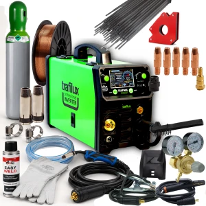 Spawarka inwertorowa Trafilux 220 DUAL PULS 20-200 ZESTAW 3