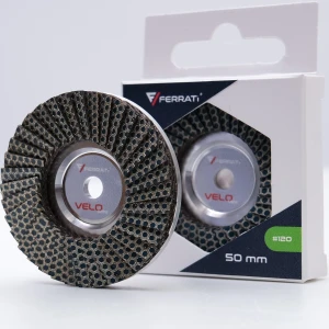 Tarcza diamentowa listkowa 50mm #120 VELO MINI do gresu FERRATi