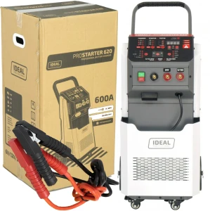 Prostownik z Rozruchem 6V 12V 24V Ideal PROSTARTER 620 AUTOMATIC 600A