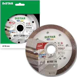 DISTAR Tarcza Diamentowa do Gresu Ceramiki 115mm Distar Multigres PROMOCJA