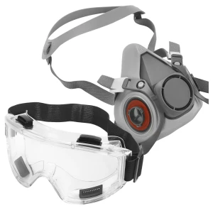 Półmaska lakiernicza z filtrami i goglami KD10032