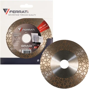 Ferrati tarcza diamentowa tnąca i szlifująca 2in1 Ø125mm x 22,23mm GRADI F20104
