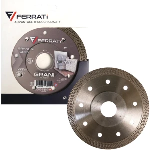 Ferrati tarcza diamentowa tnąca Ø115mm x 22,23mm GRANI F20109