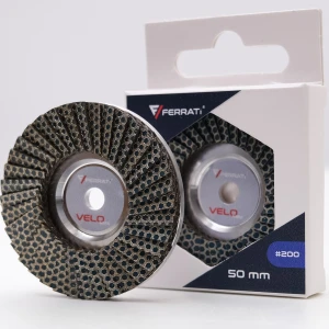 Tarcza diamentowa listkowa 50mm #200 VELO MINI do gresu i ceramiki