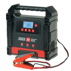 Prostownik PRAKTIK CHARGER 25 LCD 12/24V