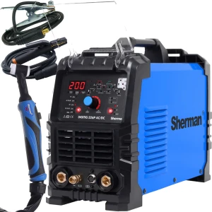  Sherman DIGITIG 226P AC/DC Spawarka TIG HF MMA 200A 230V Puls AC Balance IGBT