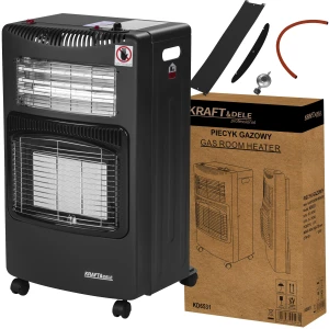 Piecyk Gazowy 4200W Elektryczny 1200W 2w1 Kraft&Dele KD6531 Kwarcowy