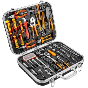 Walizka dla Elektryka 108 szt. NEO TOOLS 01-310 VDE 1000V Klucze Wkrętaki CrV