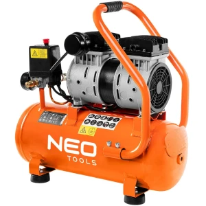 Kompresor Bezolejowy 12L NEO 12K020 500W Cichy 61dB 8 Bar CE