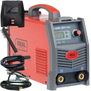 Spawarka Inwertorowa IDEAL V-ARC 201 PRO +ACX MMA TIG DC Kabele 3m/2m