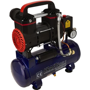 Kompresor Bezolejowy 9L 1200W 8 Bar Kraft&Dele KD2127 Sprężarka Cicha 155L/min