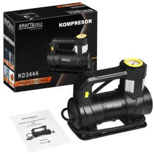 Kompresor Samochodowy 230V 280W 8 Bar Kraft&Dele KD3444 Pompka do Opon