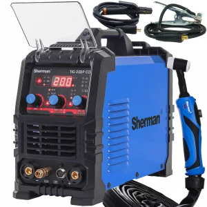 Spawarka inwertorowa TIG Sherman 202P COLD MMA HF 200A IGBT VRD