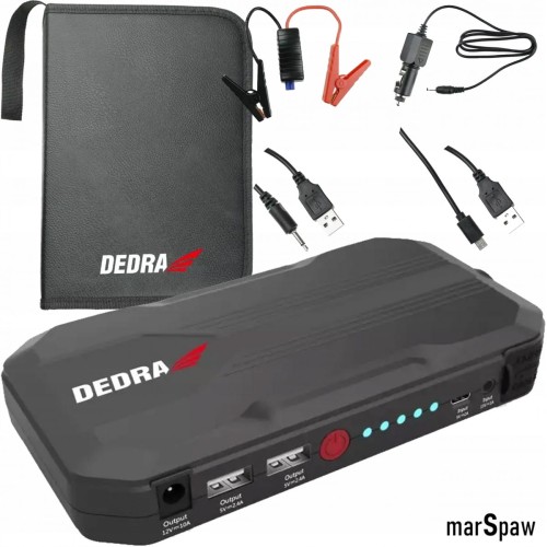 ---Dedra Powerbank Z Funkcją Rozruchu 12000Mah