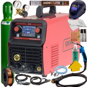 Spawarka Migomat Ideal Tecno Mig 212 LCD Synergia ZESTAW 1