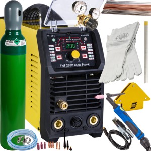Spawarka MAGNUM THF 238 PRO-X AC/DC TIG HF PULS MMA 200A ZESTAW 2