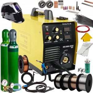 Spawarka MAGNUM MIG 220W IGBT MIG/MAG MMA FCAW 200A 230V MIGOMAT ZESTAW 2