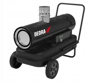 Nagrzewnica olejowa Dedra 30kW DED9955BTK z odprowadzaniem spalin i termostat