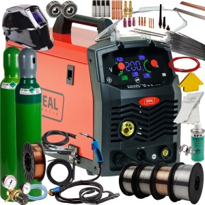SPAWARKA MIGOMAT IDEAL Praktik MIG 211 MIG MAG MMA SYNERGIA LED ZESTAW 2