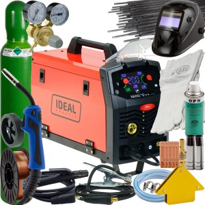 SPAWARKA MIGOMAT IDEAL Praktik MIG 211 MIG MAG MMA SYNERGIA LED ZESTAW 1