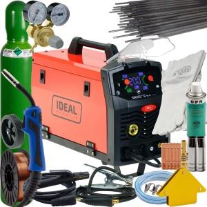 SPAWARKA MIGOMAT IDEAL Praktik MIG 211 MIG MAG MMA SYNERGIA LED ZESTAW 3